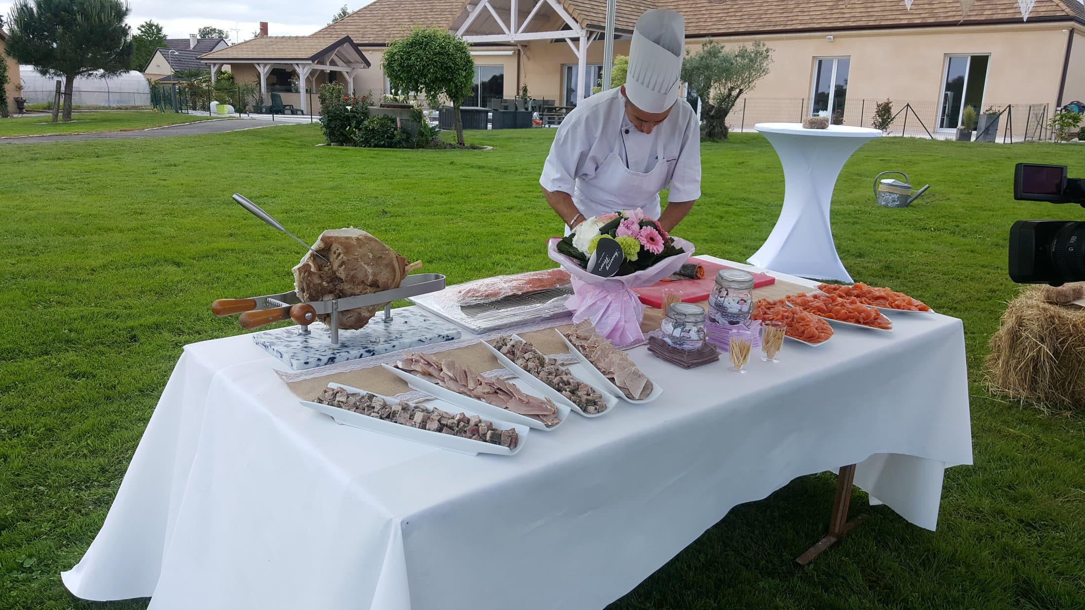 Domaine aménagé pour événement