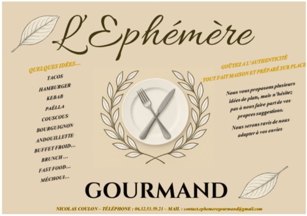 Logo L'Éphémère Gourmand