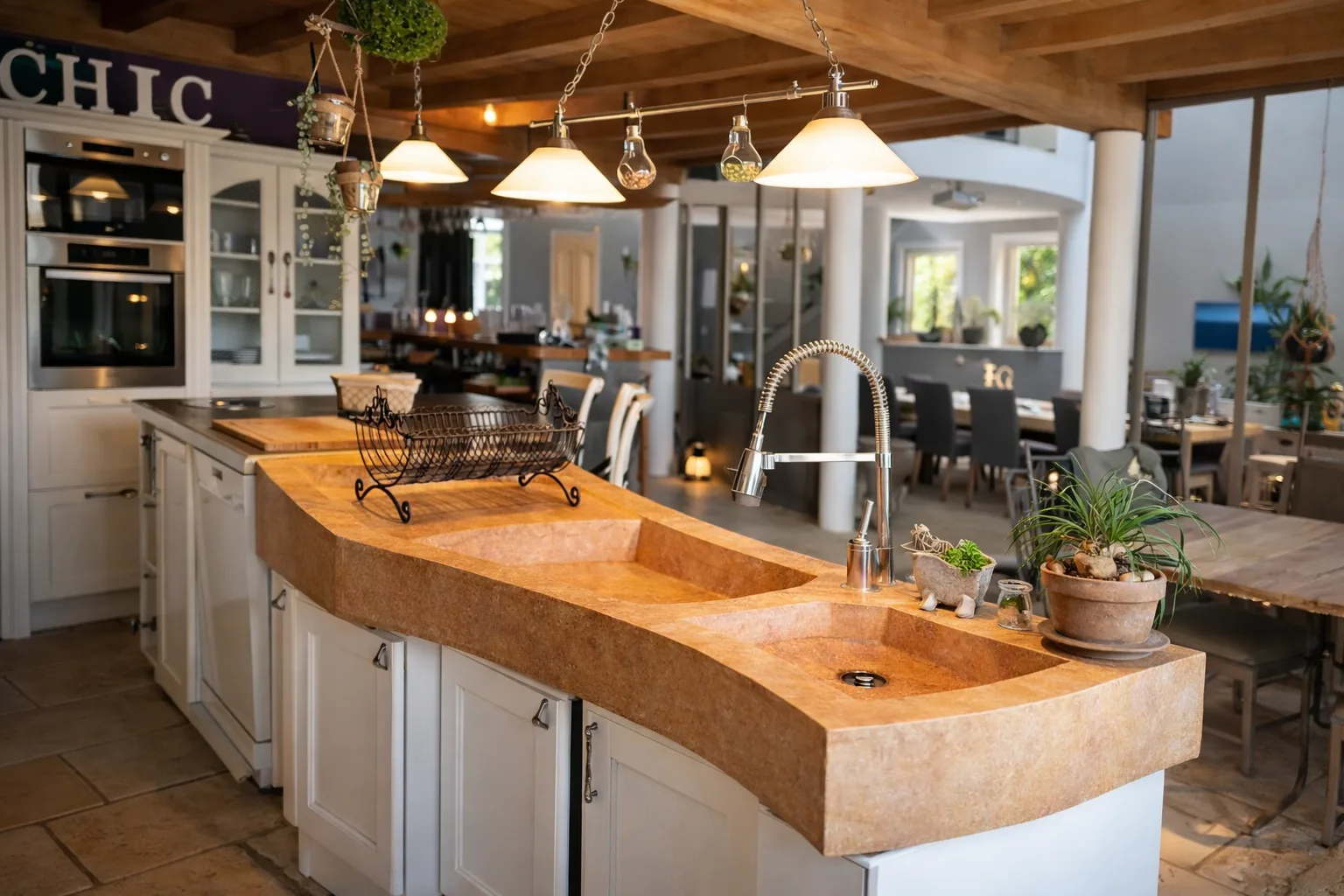 Cuisine moderne lumineuse
