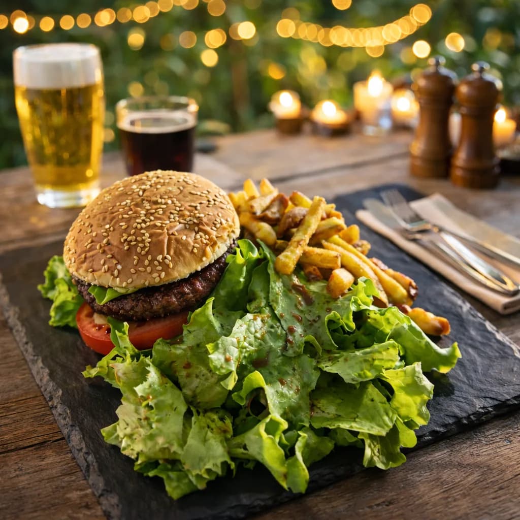 Burger frites