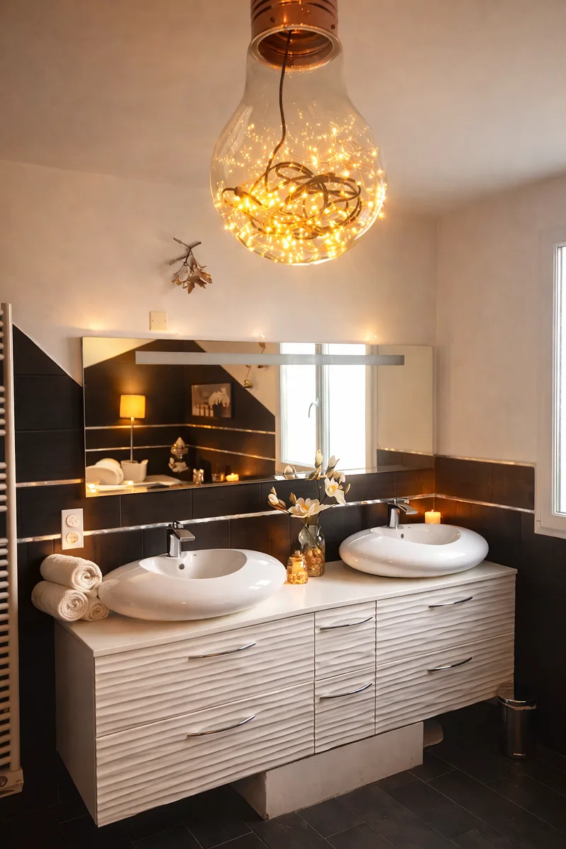 Salle de bains moderne